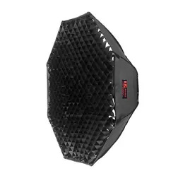 Octa soft box with grid